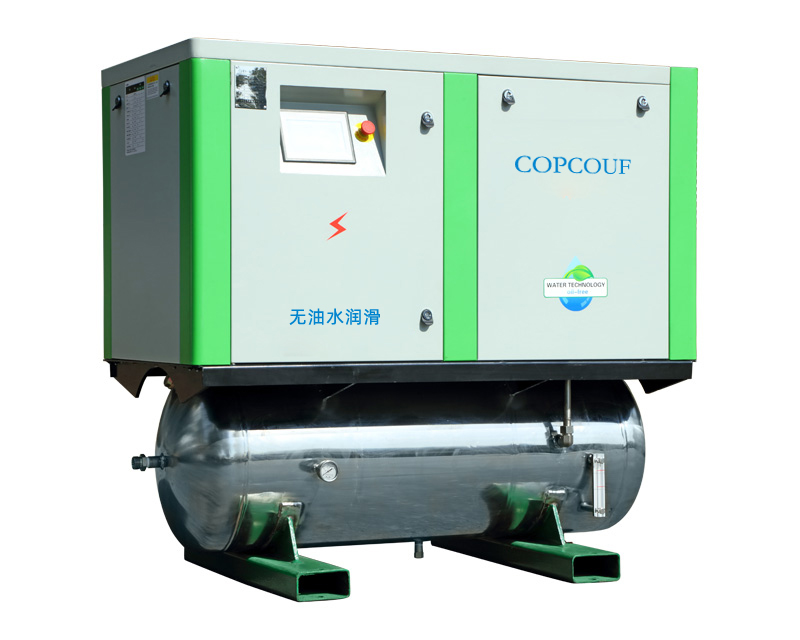 BWV-2無油水潤滑螺桿空壓機 無油水潤滑螺桿一體機